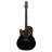 OVATION CE44L-5 Celebrity Elite Mid Cutaway Black - OVATION CE44L-5 Celebrity Elite Mid Cutaway Black