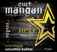 Curt Mangan 80/20 Bronze Set Plain Third 10-52