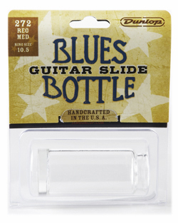 Dunlop 272 Blues Bottle Regular CLEAR Medium - Dunlop 272 Blues Bottle Regular CLEAR Medium