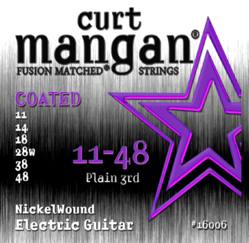Curt Mangan Nickel Wound Coated 11-48 - Curt Mangan Nickel Wound Coated 11-48