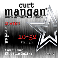 Curt Mangan Nickel Wound Coated Set 10-52