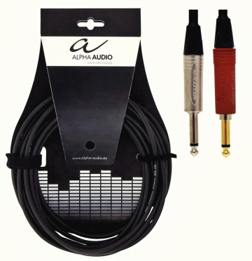 Alpha Audio Peak Line Instrumental Cable Silent Plug 9 м - Alpha Audio Peak Line Instrumental Cable Silent Plug 9 м