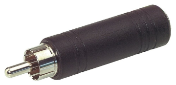 Alpha Audio Adapter Mono Jack - Cinch переходник моноджек 6.3 мм - тюльпан - Alpha Audio Adapter Mono Jack - Cinch переходник моноджек 6.3 мм - тюльпан