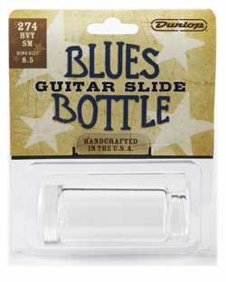Dunlop 274 Blues Bottle Heavy Clear Small - Dunlop 274 Blues Bottle Heavy Clear Small