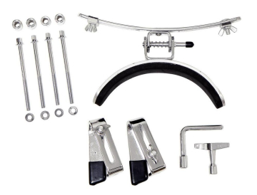 GEWA Marching Drum Knee Rest With Extension - GEWA Marching Drum Knee Rest With Extension