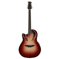 OVATION CE44LX-1R Celebrity Elite Plus Mid Cutaway Ruby Burst 