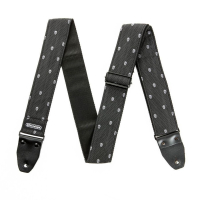 DUNLOP D67-07 Jacquard Strap Grey Skull