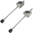 Gibraltar SC-BS2 Light Weight Bass Drum Spurs - Gibraltar SC-BS2 Light Weight Bass Drum Spurs