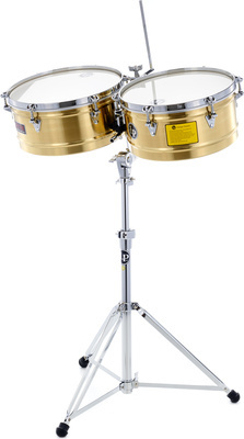 Latin Percussion LP1415-BZ Timbales Prestige Solid Bronze - Latin Percussion LP1415-BZ Timbales Prestige Solid Bronze