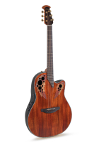 Ovation CE44P-FKOA Celebrity Elite Plus Mid Cutaway Natural Figured Koa
