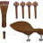 GEWA Boxwood Stained Guarneri - GEWA Boxwood Stained Guarneri