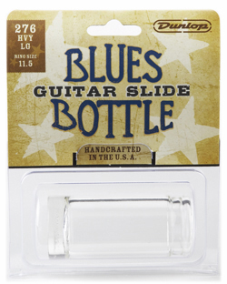 Dunlop 276 Blues Bottle Heavy Clear Large - Dunlop 276 Blues Bottle Heavy Clear Large