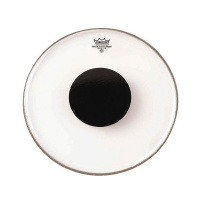 Remo CS-0316-10 Controlled Sound Clear Black Dot On Top 16''