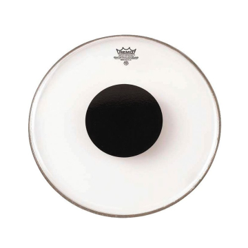 Remo CS-0316-10 Controlled Sound Clear Black Dot On Top 16'' - Remo CS-0316-10 Controlled Sound Clear Black Dot On Top 16''