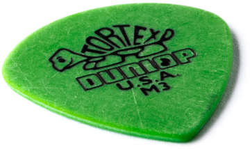 DUNLOP 472RM3 Tortex Jazz III Sharp Green - DUNLOP 472RM3 Tortex Jazz III Sharp Green