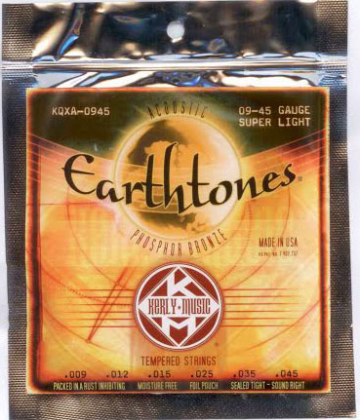 Kerly KQXA-0945 Earthtones Phosphor Bronze Tempered - Kerly KQXA-0945 Earthtones Phosphor Bronze Tempered