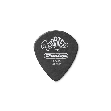 DUNLOP 482P1.0 Tortex Pitch Black Jazz III - DUNLOP 482P1.0 Tortex Pitch Black Jazz III