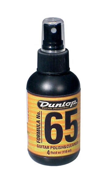 DUNLOP 654 Formula No. 65 Guitar Polish & Cleaner 4 oz - DUNLOP 654 Formula No. 65 Guitar Polish & Cleaner 4 oz