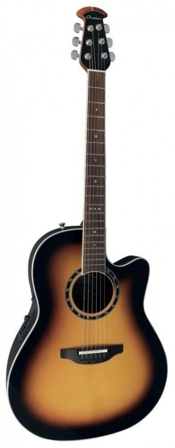 OVATION 2771AX-1 Standard Balladeer Deep Contour Cutaway Sunburst - OVATION 2771AX-1 Standard Balladeer Deep Contour Cutaway Sunburst