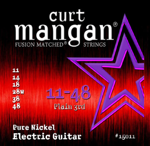 Curt Mangan Pure Nickel Wound Set 11-48 - Curt Mangan Pure Nickel Wound Set 11-48