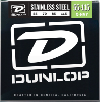 Dunlop DBS Stainless Steel Bass Extra Heavy 55-115