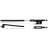 Glasser Violin Bow Karbon Graphit USA 4/4 - Glasser Violin Bow Karbon Graphit USA 4/4