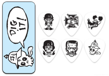 Dunlop BL113T.73 Frank Kozik Series 2 Pick Tin - Dunlop BL113T.73 Frank Kozik Series 2 Pick Tin