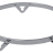 LATIN PERCUSSION HOOPED CONGA TRADITIONAL CHROME LP253B - LATIN PERCUSSION HOOPED CONGA TRADITIONAL CHROME LP253B