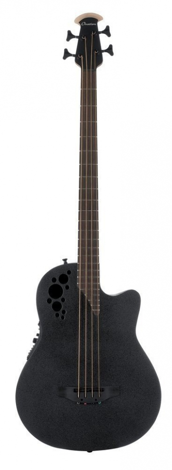 OVATION B778TX-5 Bass Elite T Mid Cutaway Black Textured - OVATION B778TX-5 Bass Elite T Mid Cutaway Black Textured