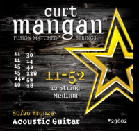 Curt Mangan 80/20 Bronze 12-String Medium Set 11-52