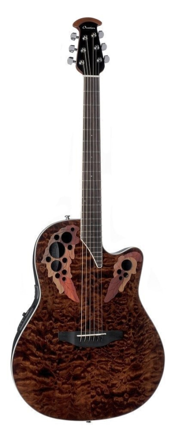 Ovation CE48P-TGE Celebrity Elite Plus Super Shallow Tiger Eye - Ovation CE48P-TGE Celebrity Elite Plus Super Shallow Tiger Eye